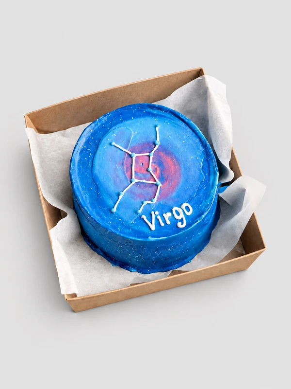 Бенто - торт "С ДР virgo" — Бенто-торт с дизайном как на фото.